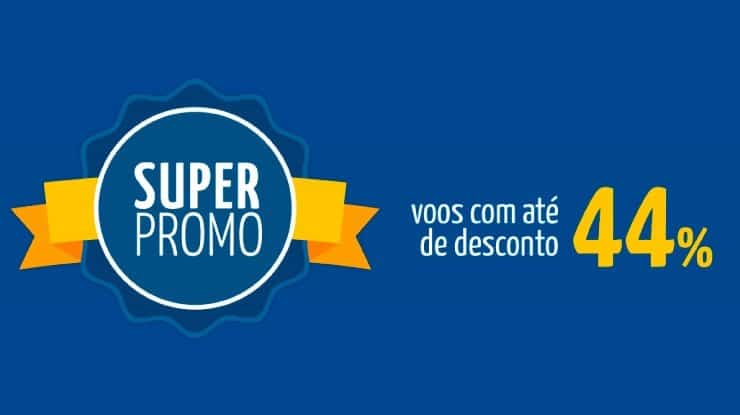 Passagens aéreas em promoção relâmpago da Azul