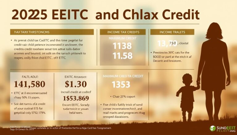 EITC Child Tax Credit 2025 how much claim