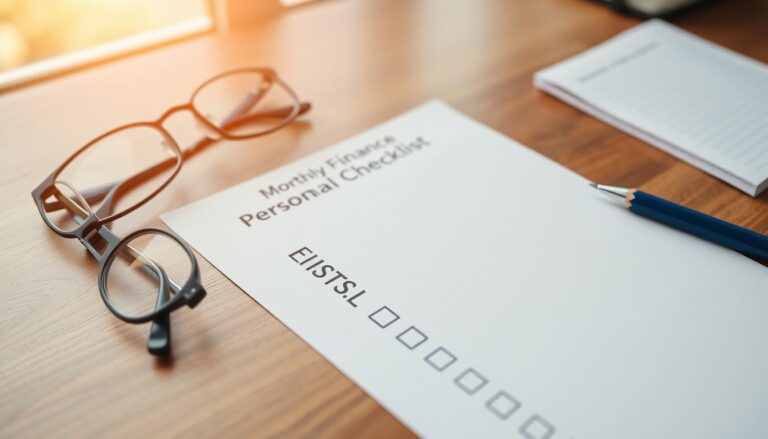 personal finance monthly checklist 12 tasks